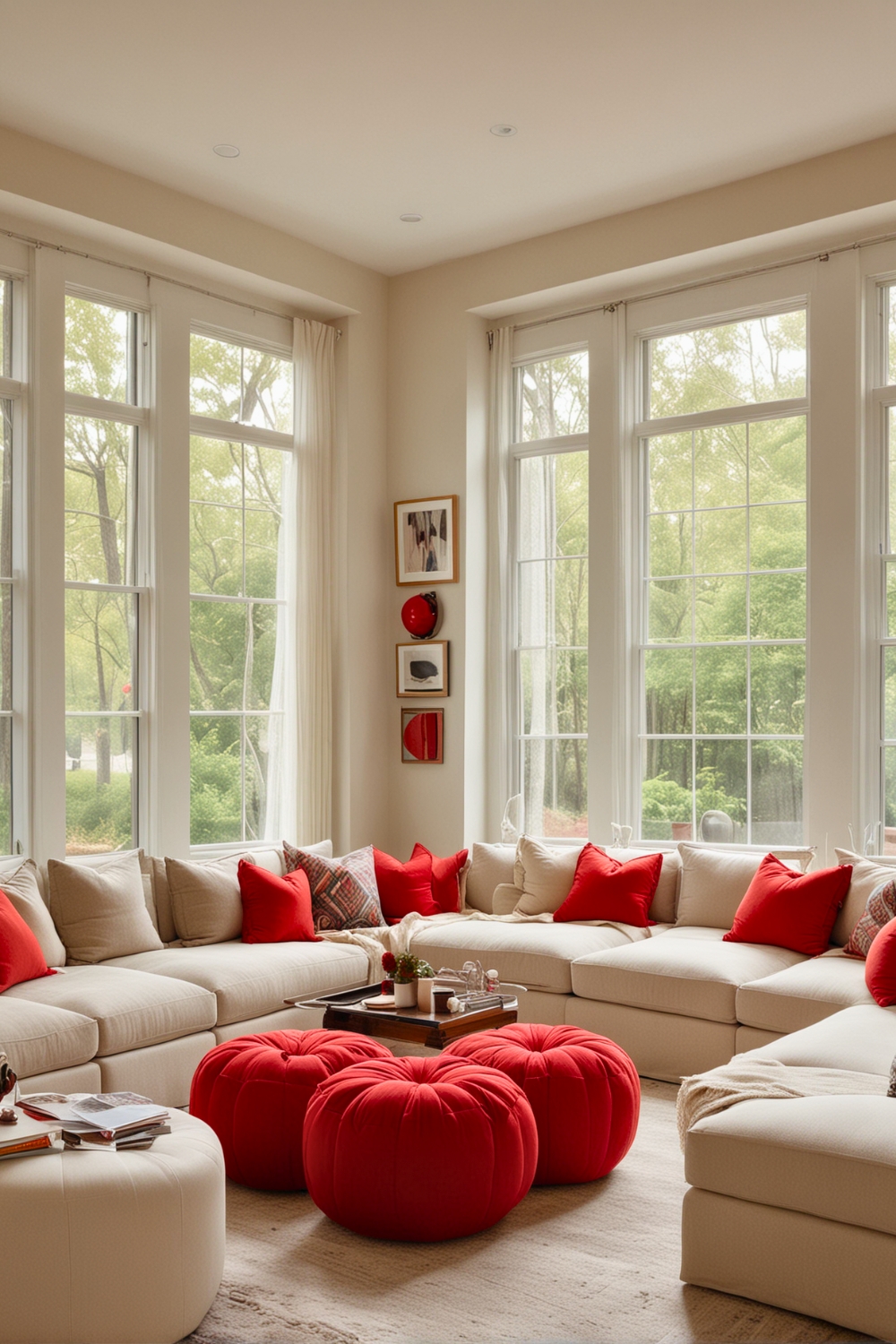25 Red Living Room Decor Ideas That Will Instantly Transform Your Space