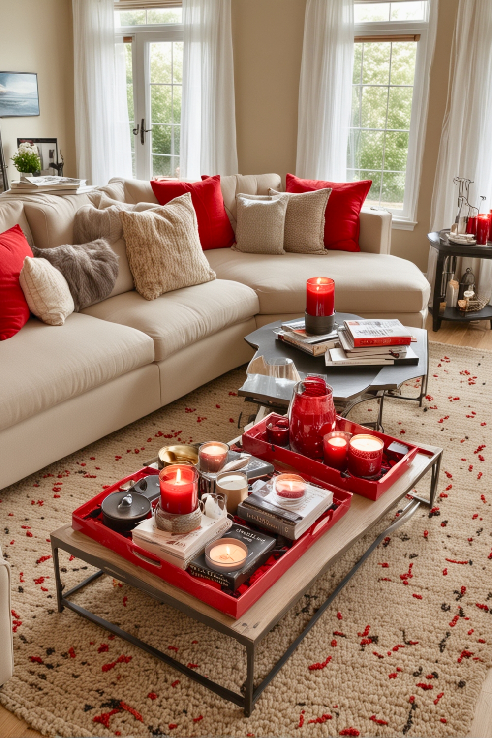25 Red Living Room Decor Ideas That Will Instantly Transform Your Space