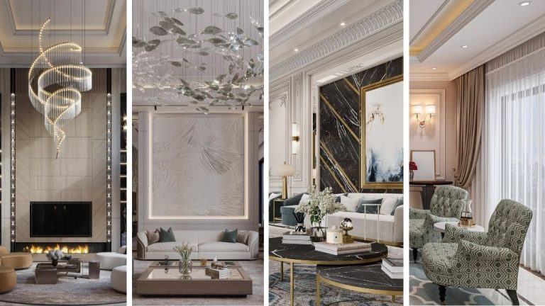 collection of four living room ideas
