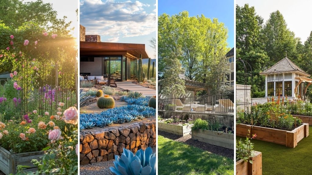 32 Best Raised Flower Beds in Front of House Ideas