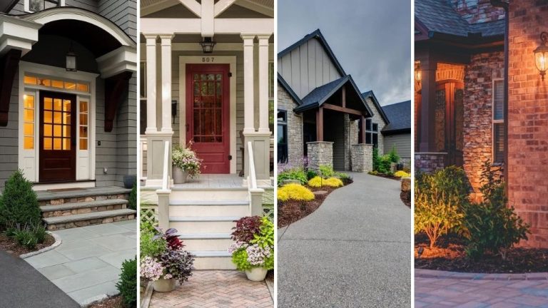 33 Modern Front Entry Landscaping Ideas