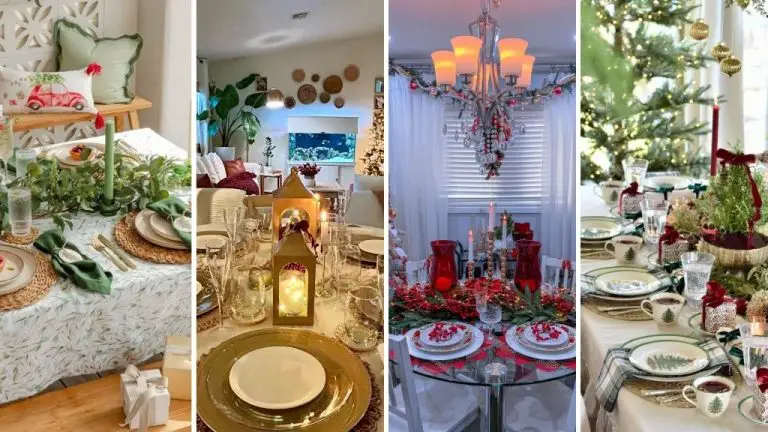 27 Elegant Christmas Table Settings