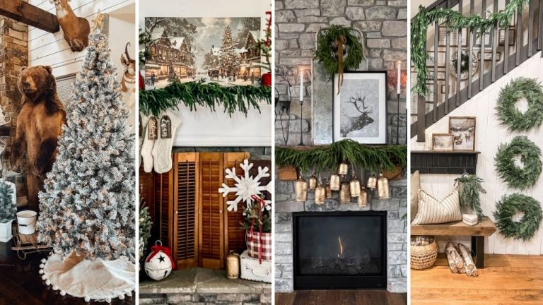 30 Stunning Farmhouse Christmas Decor Inspirations