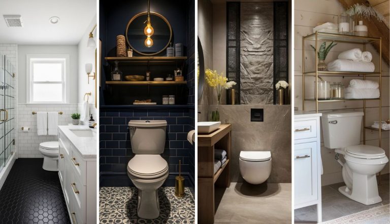 32 Smart Narrow Toilet Room Ideas
