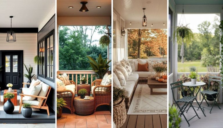 37 Best Small Porch Ideas For The UK Interior