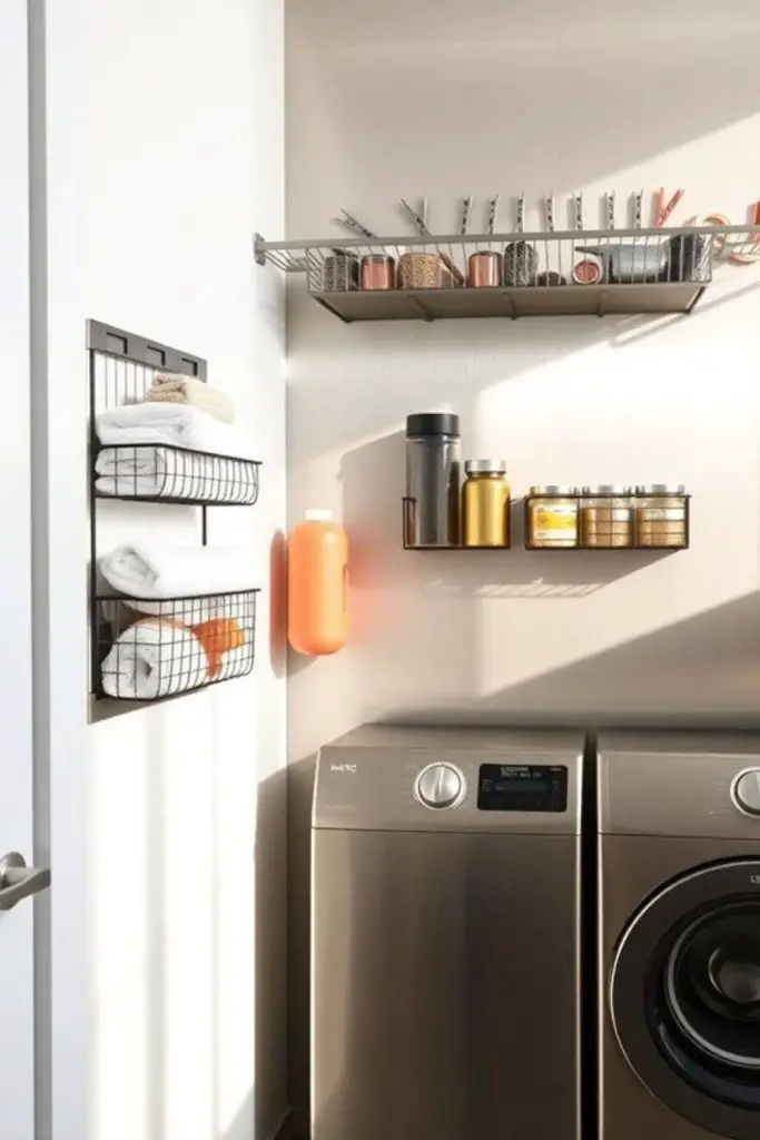 Magnetic wall storage for tools