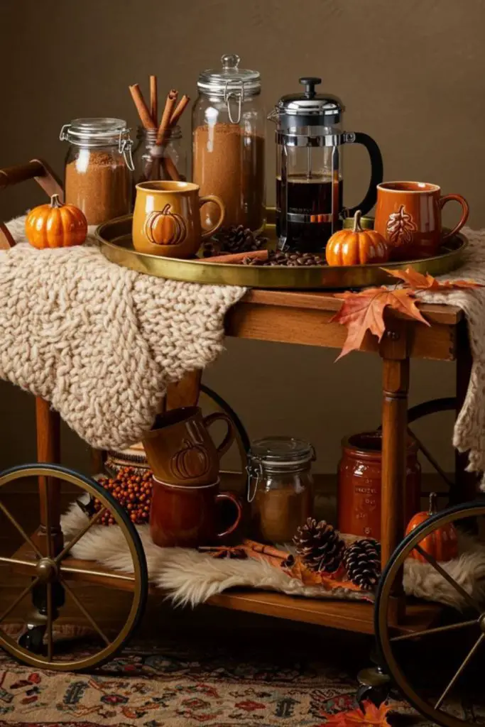 Pumpkin spice mugs embody cozy rituals.