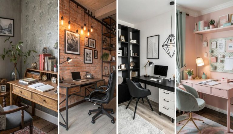 32 Refreshing Home Office Decor Ideas