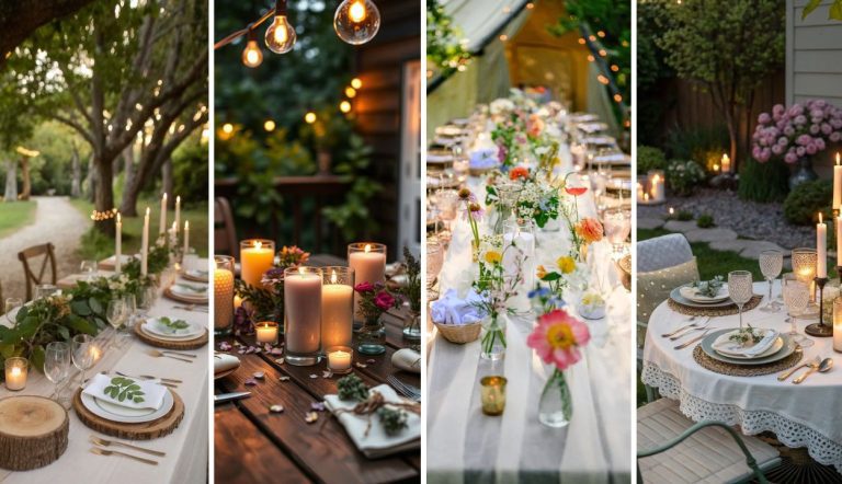 33 Fun Natural Table Settings