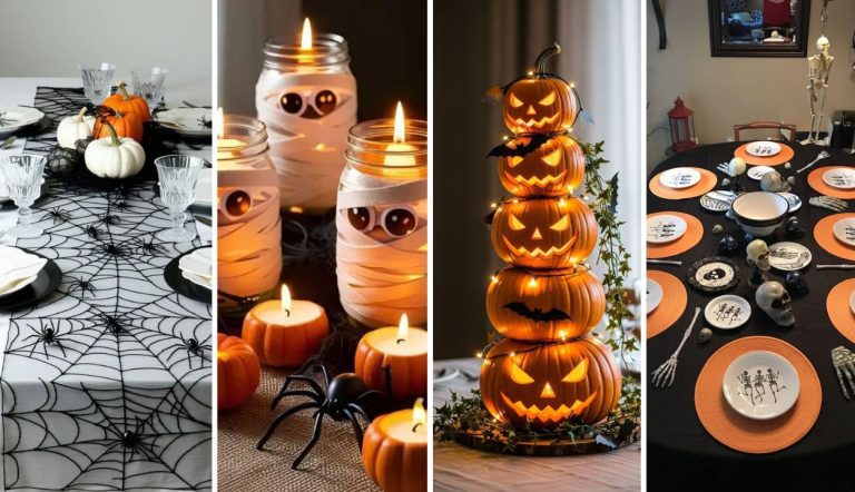 35 Easy Halloween Table Decorations