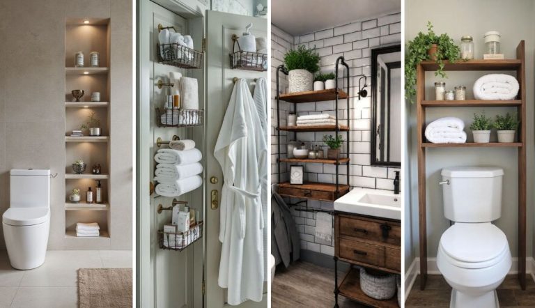 35 Small Bathroom Storage Ideas