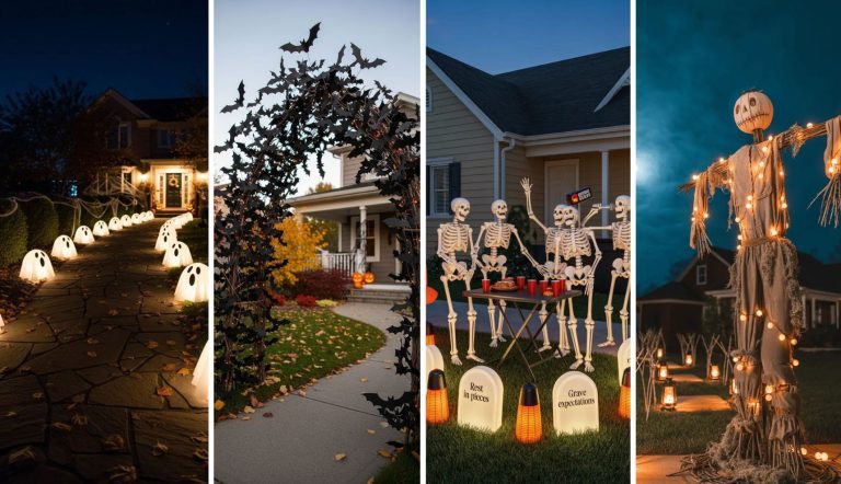 35 Spooky Front Yard Halloween Ideas DIY