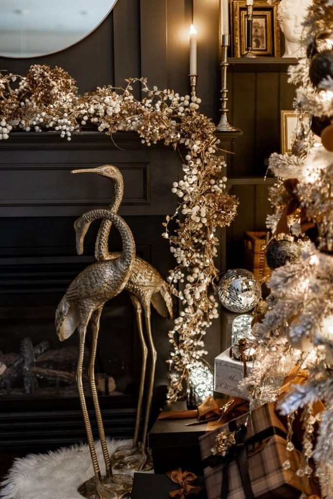 Cathedral candle gold holiday elegance