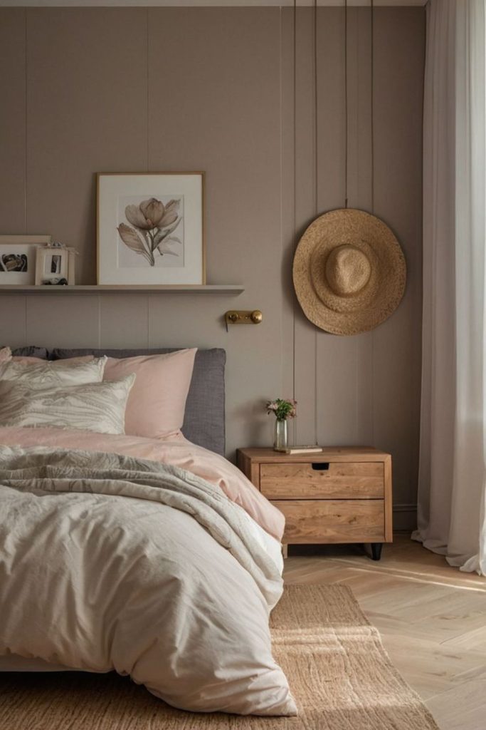 Caramel whisper loft with soft elegance.