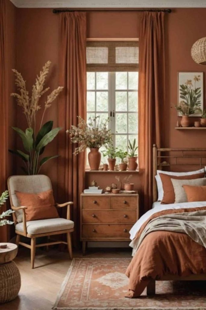 Desert clay refuge with earthy charm.
