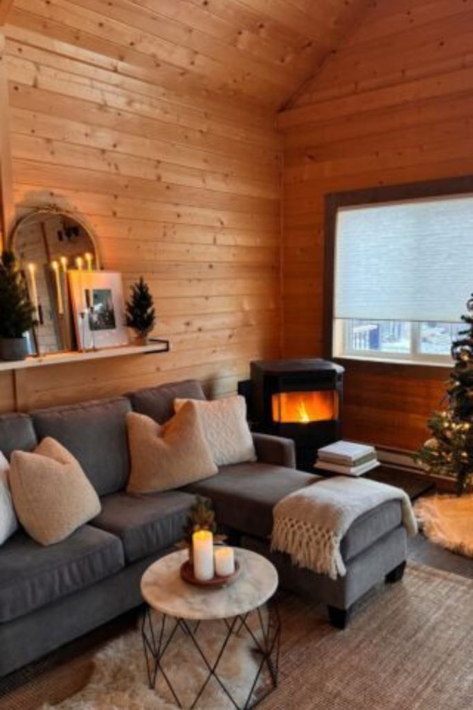 Juniper loft with pinewood furniture.