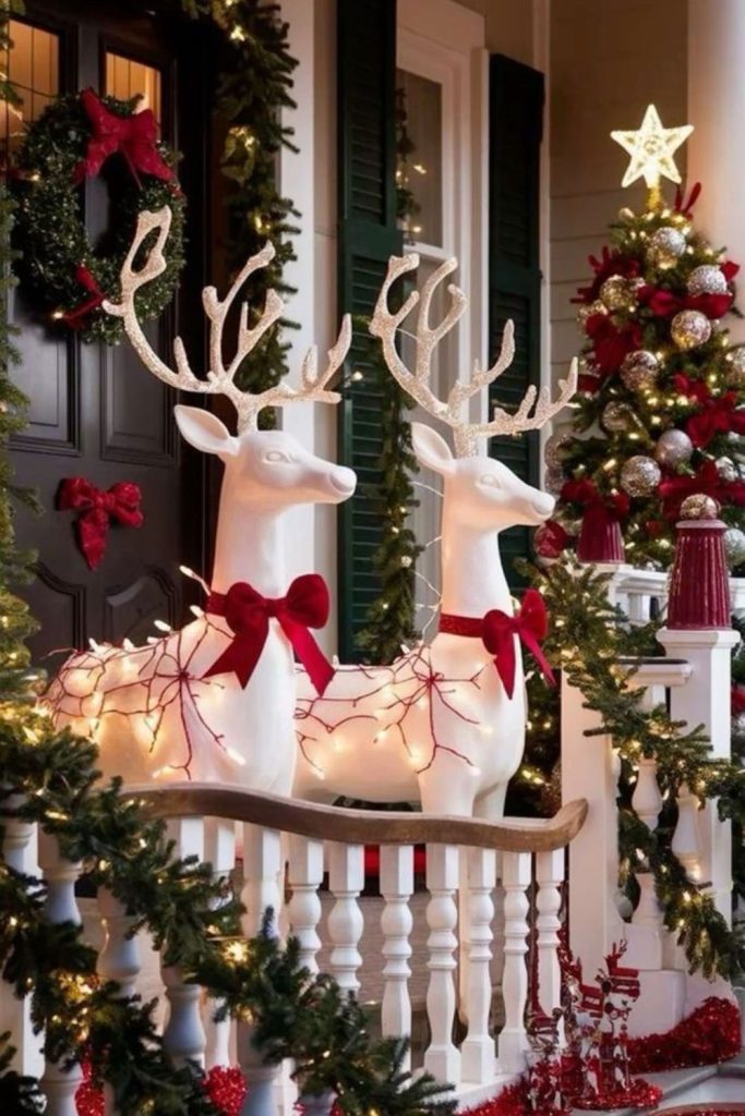 Multicolor chaos tree vibrant holiday decor.