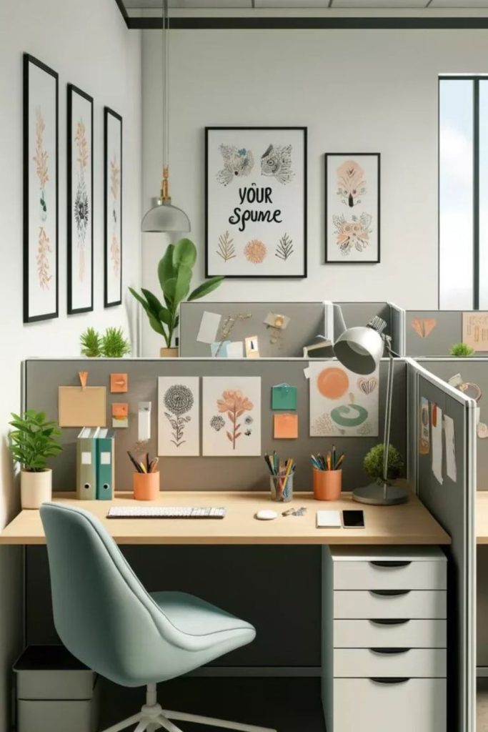 Multifunction modular office with rolling panels