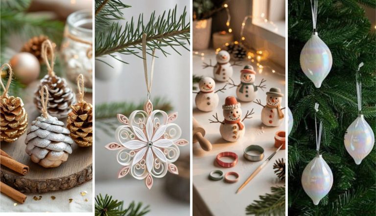 25 Beautiful Homemade Christmas Ornaments