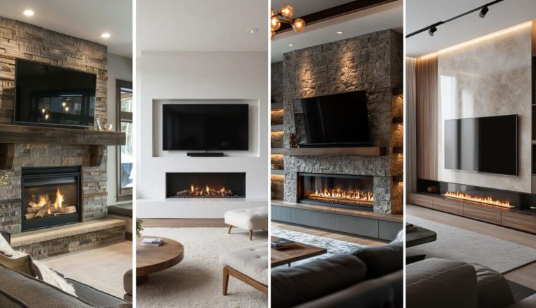 30 Fireplace Wall Ideas with TV