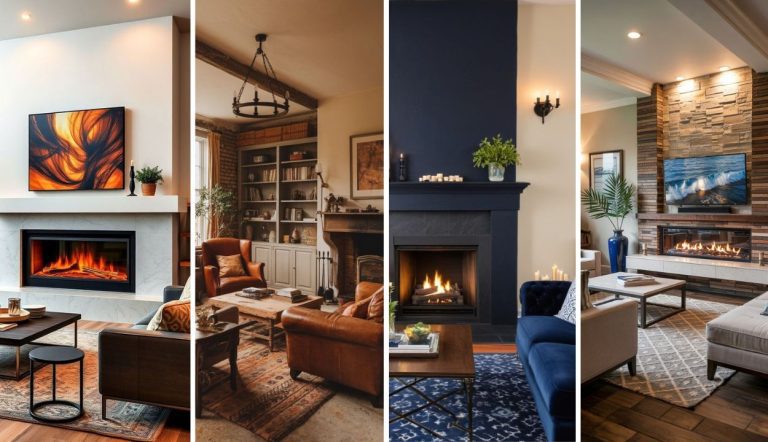 33 Living Room with Fireplace Ideas