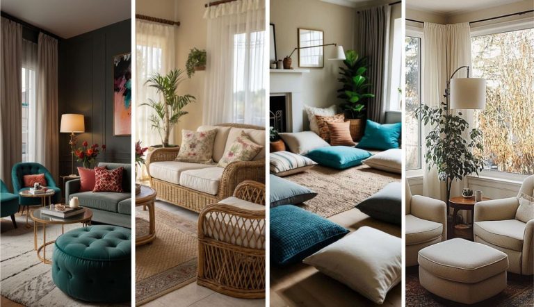 33 Relaxing Living Room Seating Ideas