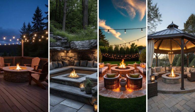 37 Backyard Fire Pit Ideas Lounge Areas