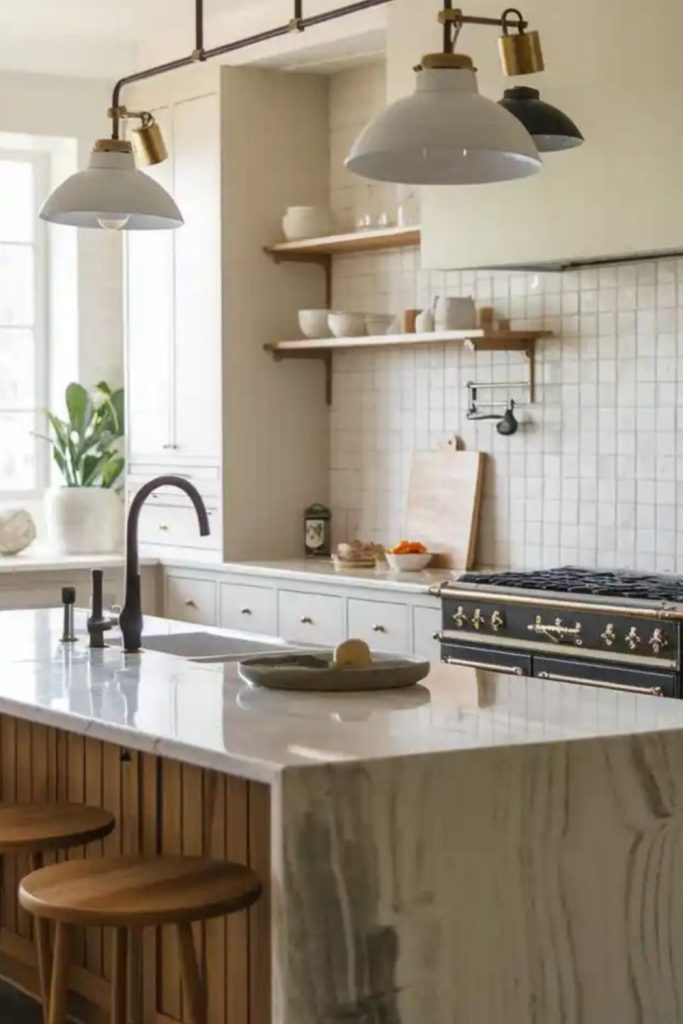 Beechveil autumn kitchen with warm depth