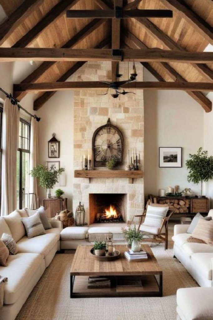 Golden sunlight oak rustic charm