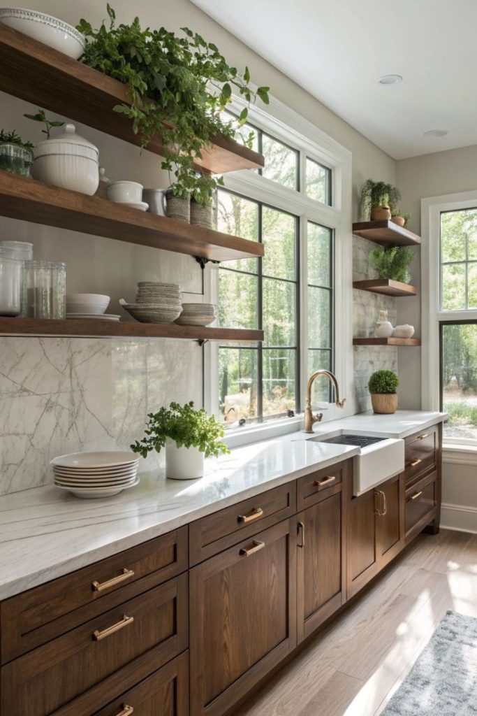 Softbrae sunbound kitchen with warm light