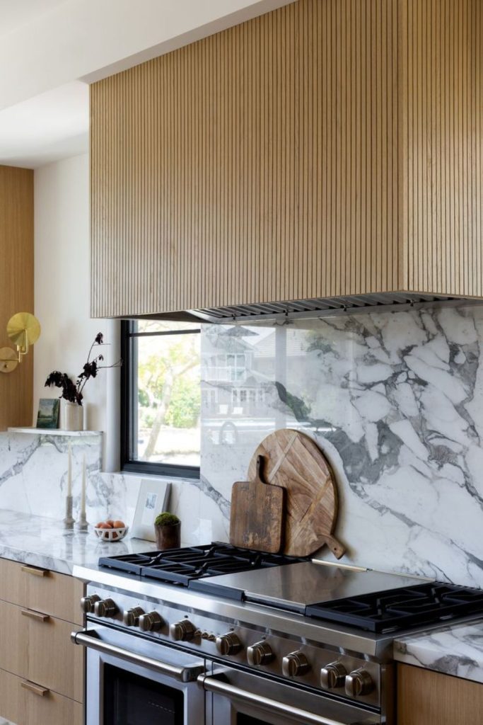 Softclay arbor kitchen with organic charm