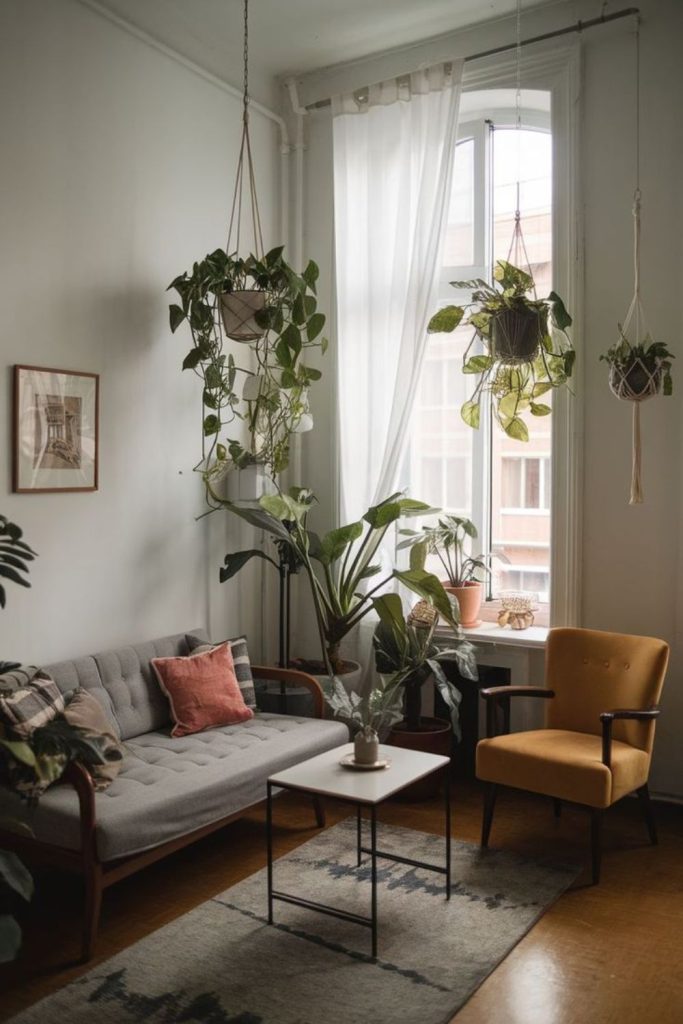 Compact leather seating urban vibe