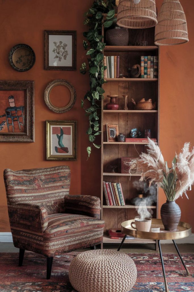 Antique decorations small lounge corner