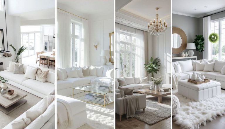 30 Elegant White Living Room Designs