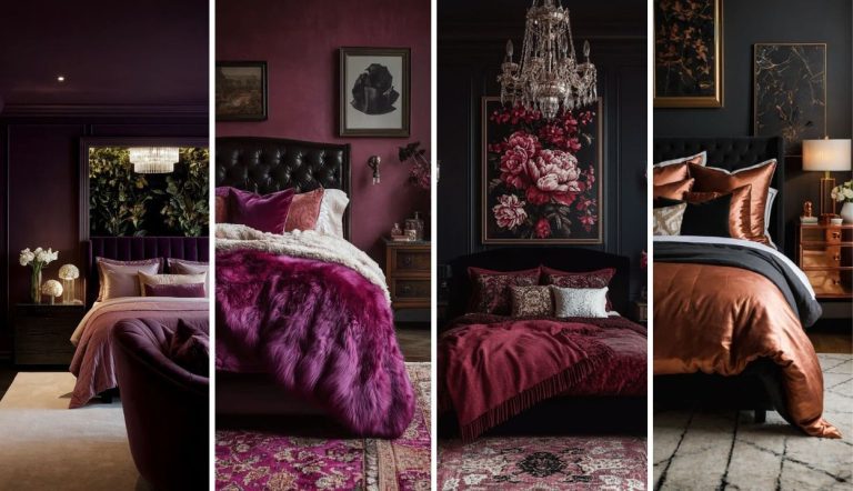 33 Stunning Dark Feminine Bedroom Ideas