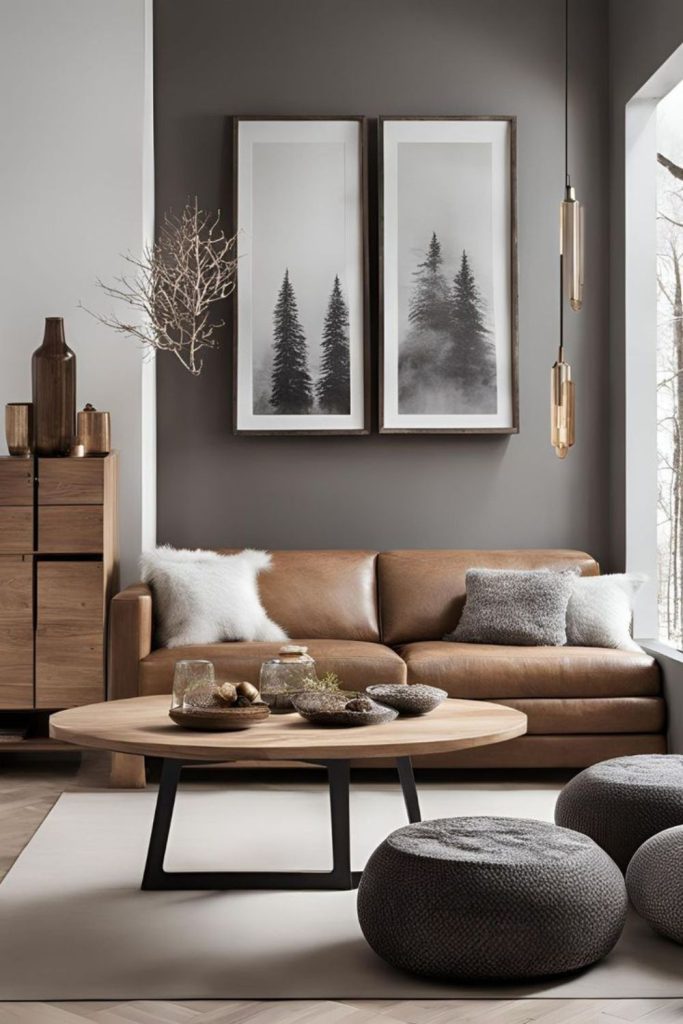 Artisan handmade winter decor style