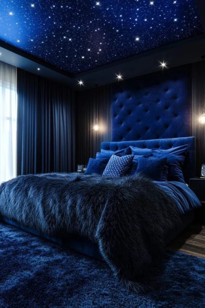 Celestial Glass Mirage dreamy glass-paneled bedroom