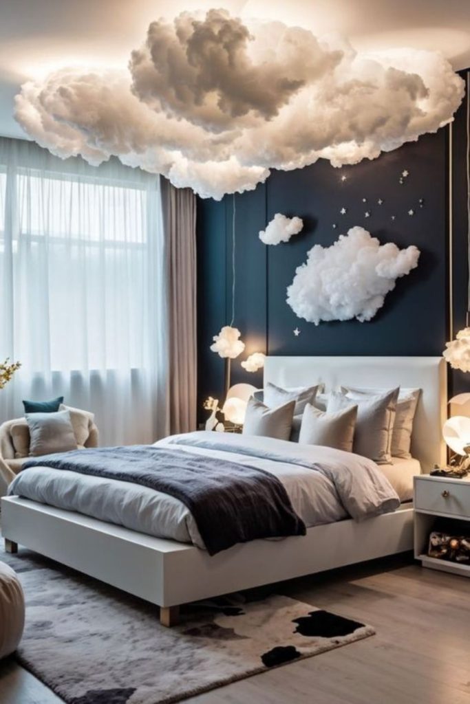 Cloudveil Drift Chamber cloudlike soft dreamy bedroom