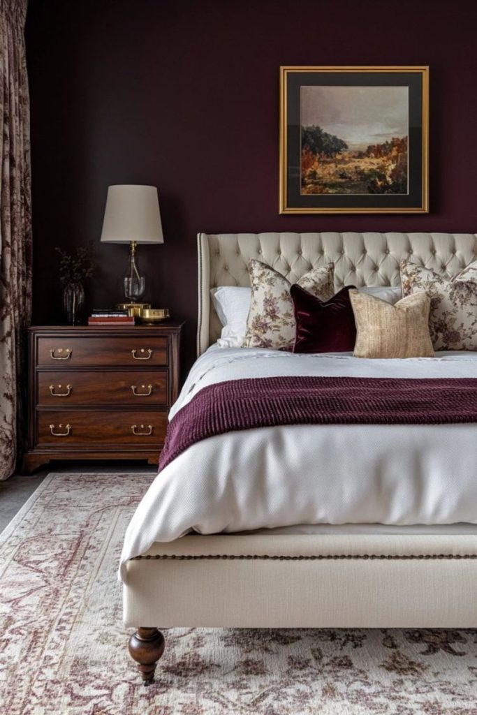 Garnet contemporary sleek sophisticated bedroom