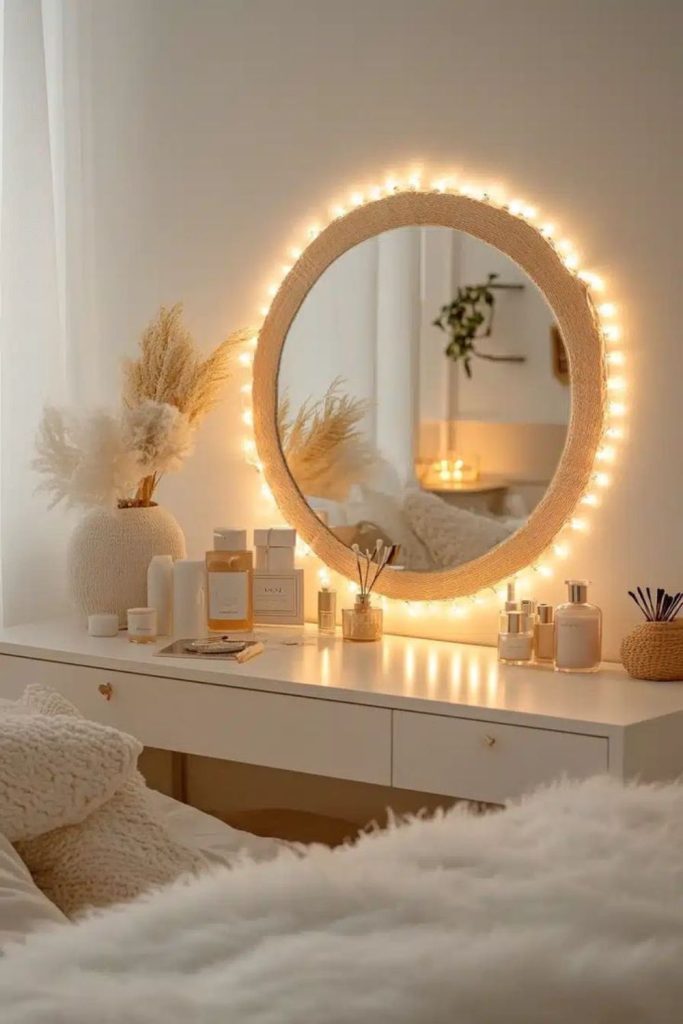 Frosted glass minimalist modern vanity