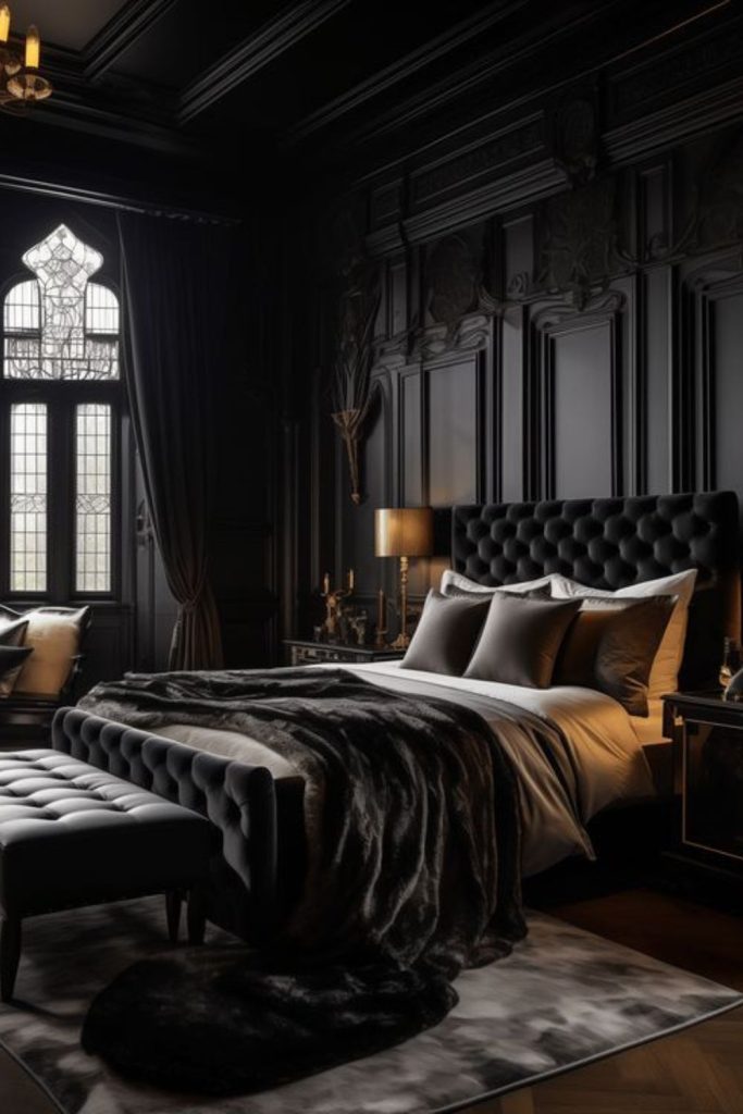 Obsidian Crown Alcove deep obsidian luxury interior