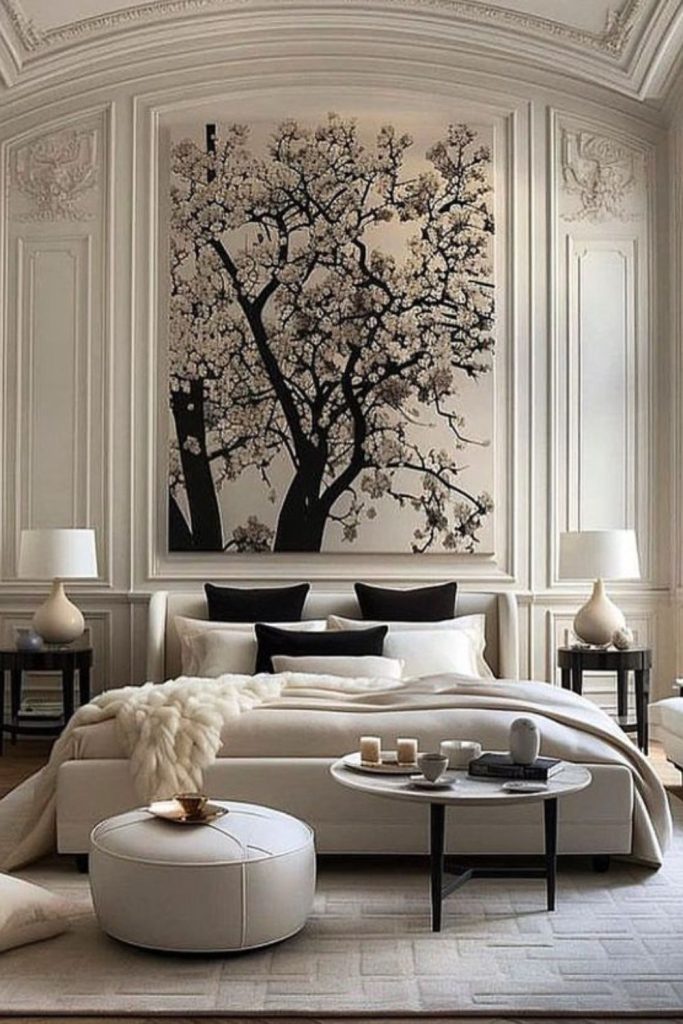 Orchid Crest Suite orchid-colored elegant bedroom retreat