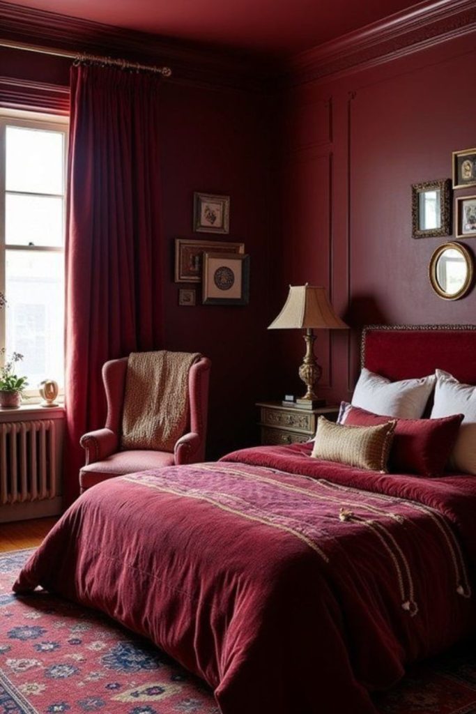Ruby renaissance opulent classic room