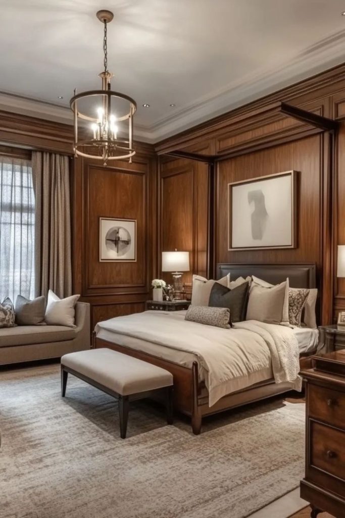 Whisperstone Noble Den stone-textured noble bedroom style