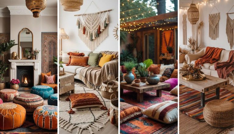 33 Boho Living Room Decor Ideas