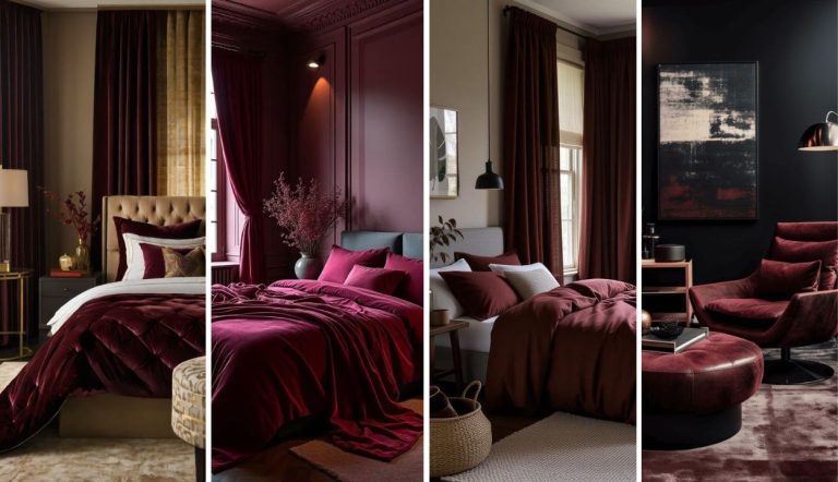 33 Burgundy Room Aesthetic Decor Ideas