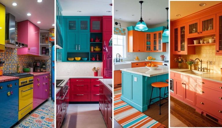 33 Vibrant Colorful Kitchen Ideas