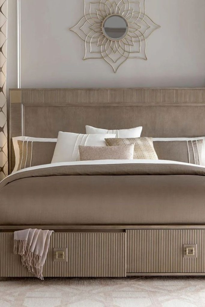 Buttercream soft romantic keepsake bedroom.