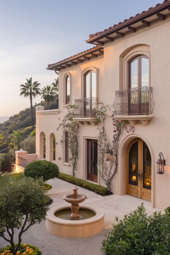 Horizon-view villa with sunlit terraces