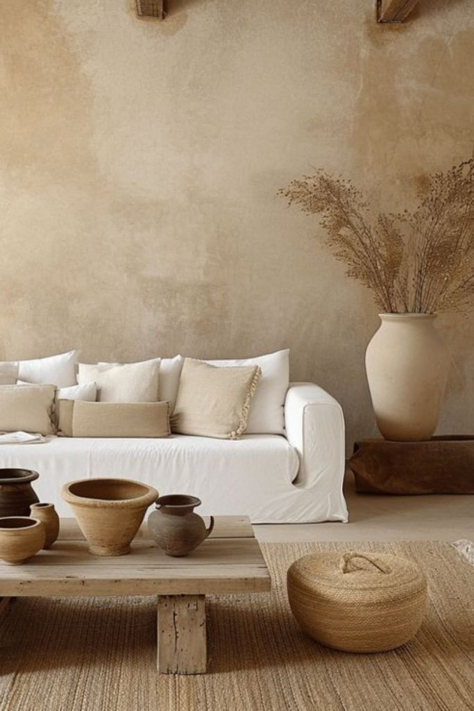 Imperfect rustic textures with calm ambiance